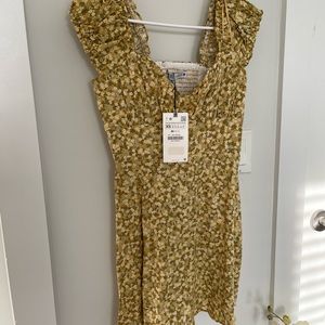 Floral Zara A- line Sun Dress - Size XS